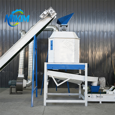 High-efficiency, automatic, labor-saving and low-cost feed pellet production line for chickens, ducks, cattle and sheep
