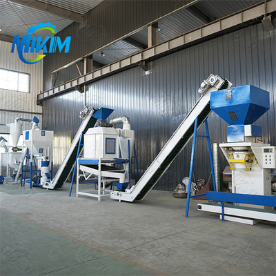 Farm, breeding farm, household poultry, cattle, sheep and horse feed pellet production line