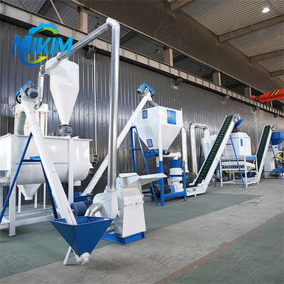 Farm, breeding farm, household poultry, cattle, sheep and horse feed pellet production line