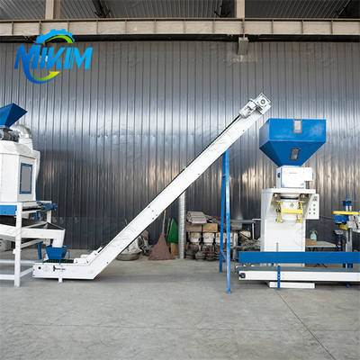 Integrated, segmented fully automatic feed pellet production line, turnkey project, poultry farming