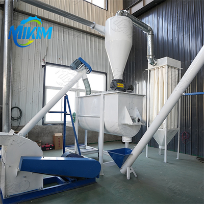 Intelligent, automated, energy-saving and environmentally friendly poultry feed pellet production line