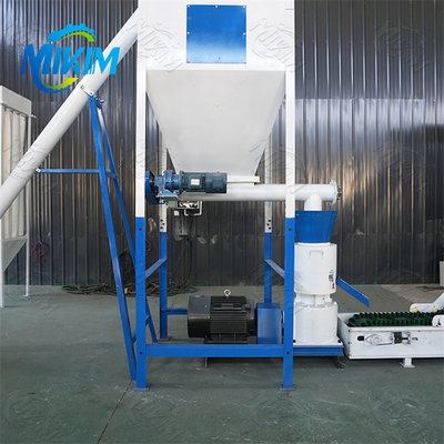 Energy-saving and emission-reducing fully automatic poultry feed production line for large, medium and small scale farms.