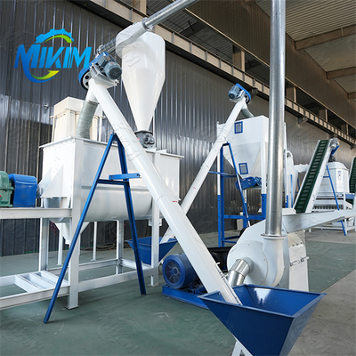 Large-scale feed machinery and equipment, high stability, low failure rate, labor saving, suitable for poultry use.