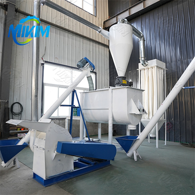 Large-scale feed machinery and equipment, high stability, low failure rate, labor saving, suitable for poultry use.