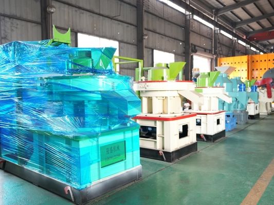 Biomass Animal Feed Pelletizer 2-12mm Wood Granulator Machine