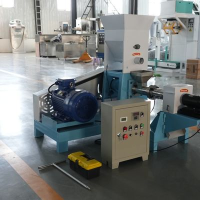 500kg/H Small Fish Food Pellet Making Machine 2.2kw Cutting Power