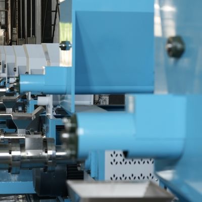 Auto Control 380V Poultry Floating Fish Food Machine Small Feed Granulator Machine