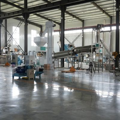 1.8t/ H Full Automatic  Fish Feed Pellet Machine Maker Mill 50hz 132kw