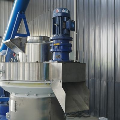 7.5kw Flat Die Wood Pellets Machine For Press Making Processing Extruding Pelletizing
