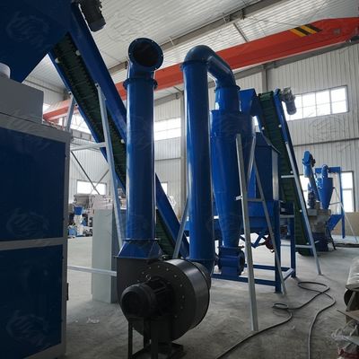 0.8cm Pine Wood Pellet Press Machine 2.6*1.3*2.3m Rice Husk Pellet Mill