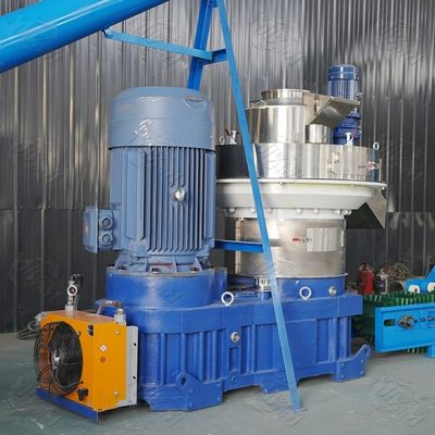 High Industrial Efficiency Wood Pellet Making Machine 125 Kg