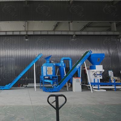 High Efficiency Fully Automatic Biomass Fuel Pellet Production Line Equipment