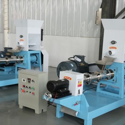 High Efficiency Small Home Farm Dry Wet Pet Food Floating Fish Shrimp Animal Feed Pellet Small Twin Screw Extruder