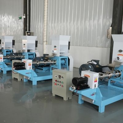 Animal Breeding Fish Pellet Feed Mixing Machine Food Extruder