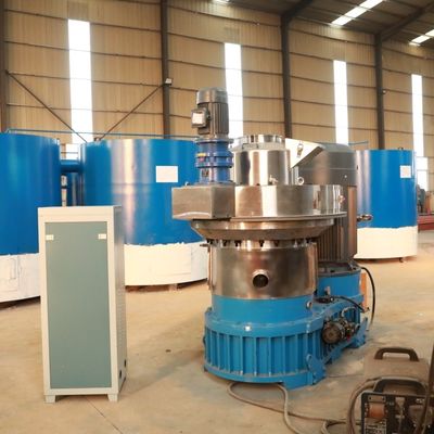1 To 10 T/H 1.1kw Ring Die Wood Pellets Machine Production Line SKF Bearings