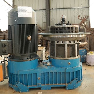 MIKIM Small Wood Pellets Machine Flat Die 15mm 20mm With Bags Dust Filter