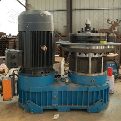 Fuel Eucalyptus Wood Pellets Machine Vertical Ring Die 3t/ H