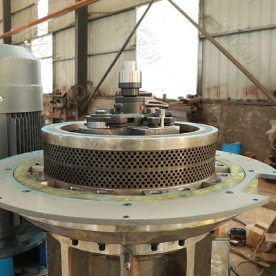 Fuel Eucalyptus Wood Pellets Machine Vertical Ring Die 3t/ H