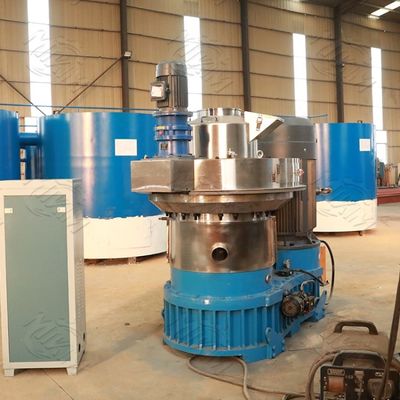 Biomass straw pellet fuel production line