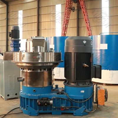 Double Layer Coffee Biomass Wood Pellets Machine 0.6mm 1500kgs/ H