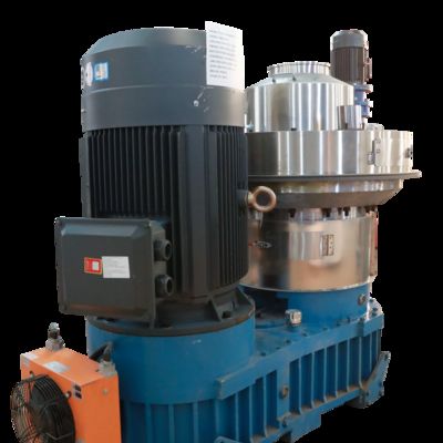 Flat Die Wood Pellets Machine 1100kg/ H 800kg/ H Energy Saving Rustproof
