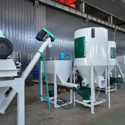 CE Manual Fish Feed Pellet Machine 350-450kg/H Cattle Feed Making Machine