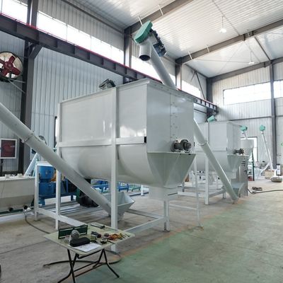 Commercial Animal Feed Poultry Pellet Making Machinery 350 - 450kg/H