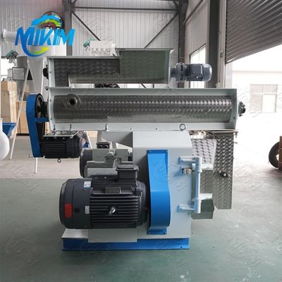 80C 70C Fish Feed Processing Machine Animal Feed Pellet Production Line 125mm Dia