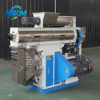Animal Poultry Fish Feed Processing Machine Wood Pellet Mill Making Machine