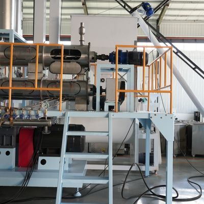 Floating Fish Feed Pellet Extruder 120 - 1200kg/H Electricity Heating