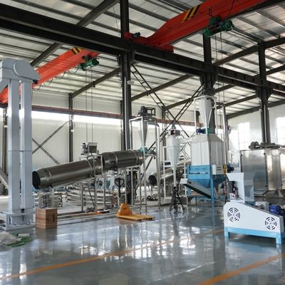 Floating Fish Feed Pellet Extruder 120 - 1200kg/H Electricity Heating