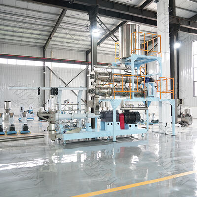 CE Factory Sale Wet Dry Type floating fish feed/shrimp Food Pellets extruder machine Twin Screw Single Screw Extruder Machine