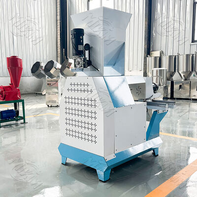 Single-Screw Floating Fish Feed Pellet Maker Machine Dry Type Pet Dog Cat Food Pellet Making Machine for Animal Poultry Livestock Feeding