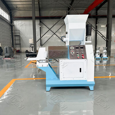 Single-Screw Floating Fish Feed Pellet Maker Machine Dry Type Pet Dog Cat Food Pellet Making Machine for Animal Poultry Livestock Feeding