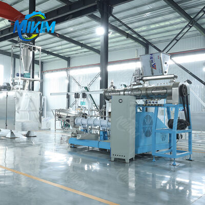Commercial Floating Fish Feed Manufacturing Plant Aquaculture Feed Extruder Machine Floating Fish Feed Pellet Making Machine Pet Food Processing Machines