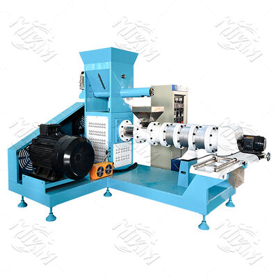 Wholesale Price Cheap Household 5.5kw Single Screw Fish Feed Pellet Processing Maker Machine Dry Type dog food pellet machine for sale