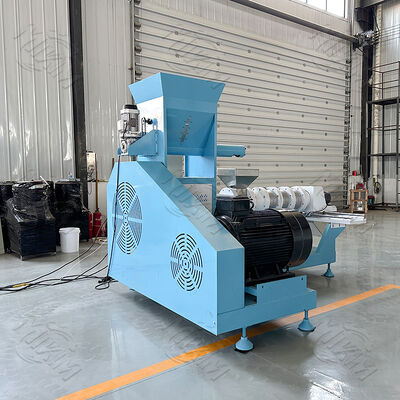 Wholesale Price Cheap Household 5.5kw Single Screw Fish Feed Pellet Processing Maker Machine Dry Type dog food pellet machine for sale