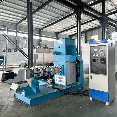 New Dry Pet Cat Dog Food Fish Feed Extruder Equipment 800kg/h Floating/Sinking Pellet Production Line Machine