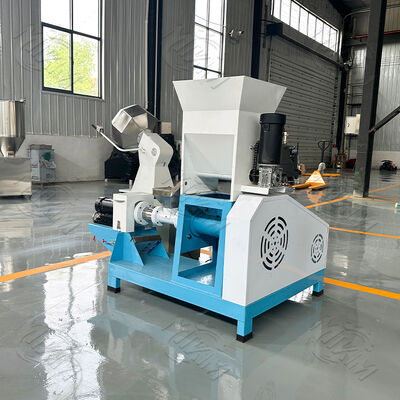 Wholesale Price Cheap Household 5.5kw Single Screw Fish Feed Pellet Processing Maker Machine Dry Type dog food pellet machine for sale