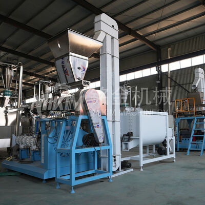 20 Years of Experience Twin Screw Sinking Fish Feed Extruder Automatic Pet Food Production Line Dog Food Making Machine With CE Certification