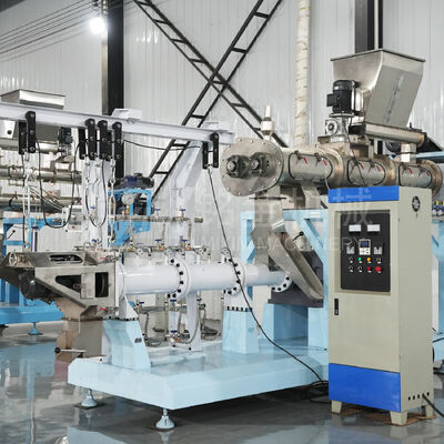 40-2000kg/h  Dry Type single screw floating fish feed pellet making machine, 0.5-12 mm Wet-type Twin screw floating fish feed pellet extruder machine price for sale
