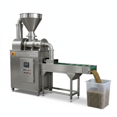 Stainless Steel Fish Feed Pellet Machine with 100-2000 kg/h Capacity and Automatic Feeding for Pet Food Processing