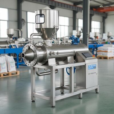 Stainless Steel Floating Fish Feed Extruder Machine with 100-2000 kg/h Capacity and Easy Operation