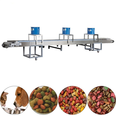 240kg/ H 2.5m Small Poultry Pet Feed Production Line Electricity Steam Heating