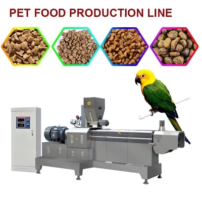 0.6mm 34KW Cat Dog Food Production Line 12.5*0.6*0.8m High Speed