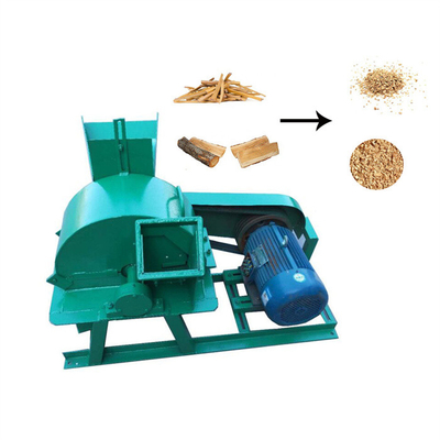 25*2cm Portable Hammer Mill Machine 55KW Biomass Shredding Machine