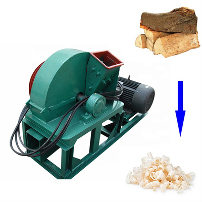 950R/ Min Animal Bedding Shaving Machine 2ton/ H Wood Chipper Machien 1.3m Dia