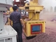 1000kg/ H Sawdust Walnut Shell Pellet Mill Machine 25mm Diesel Engine