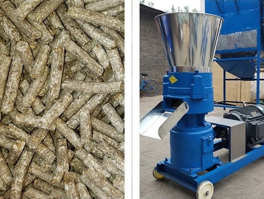 Rabbit Poultry Feed Pellet Machine 50HZ 3mm 12mm