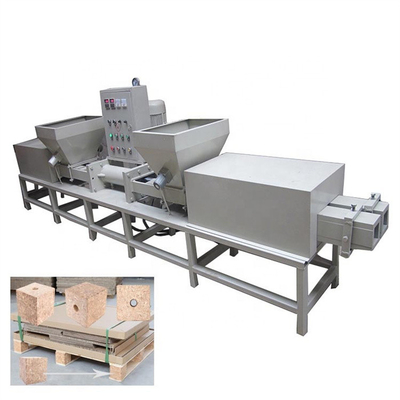 Hot Press Charcoal Briquette Machine Automatic Wood Block Making Machine 90*140mm